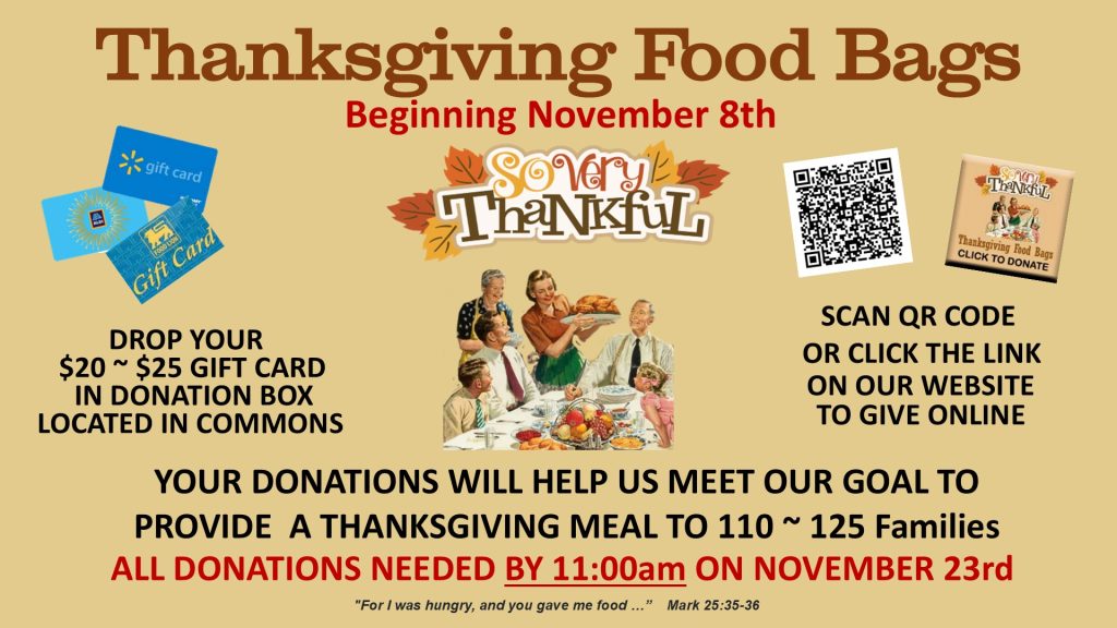 Thanksgiving Bag Slide QR