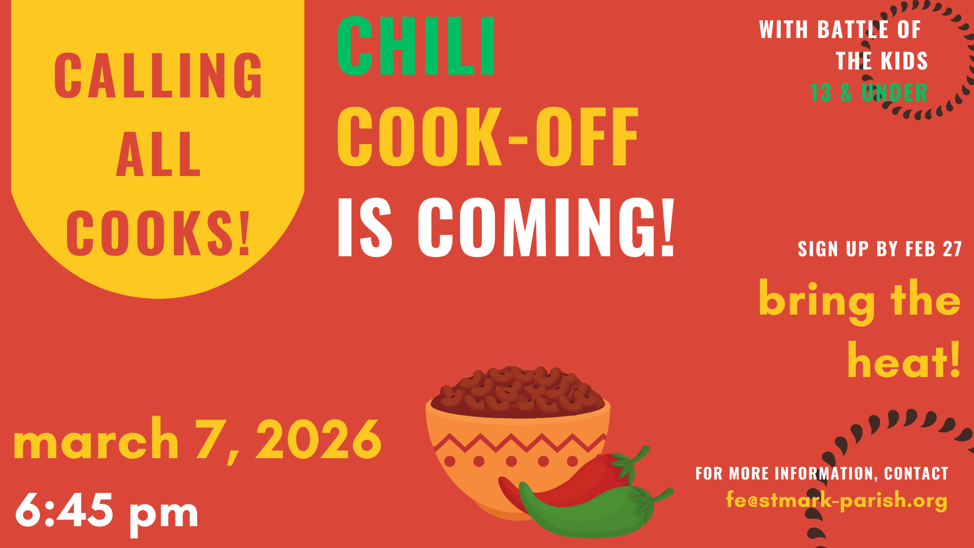 Chili Cook-Off