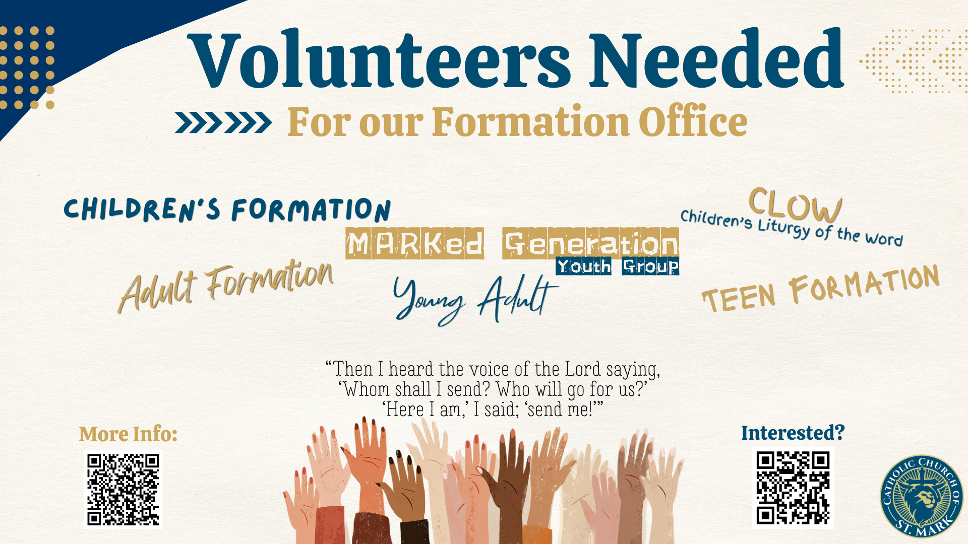 Volunteer Formation