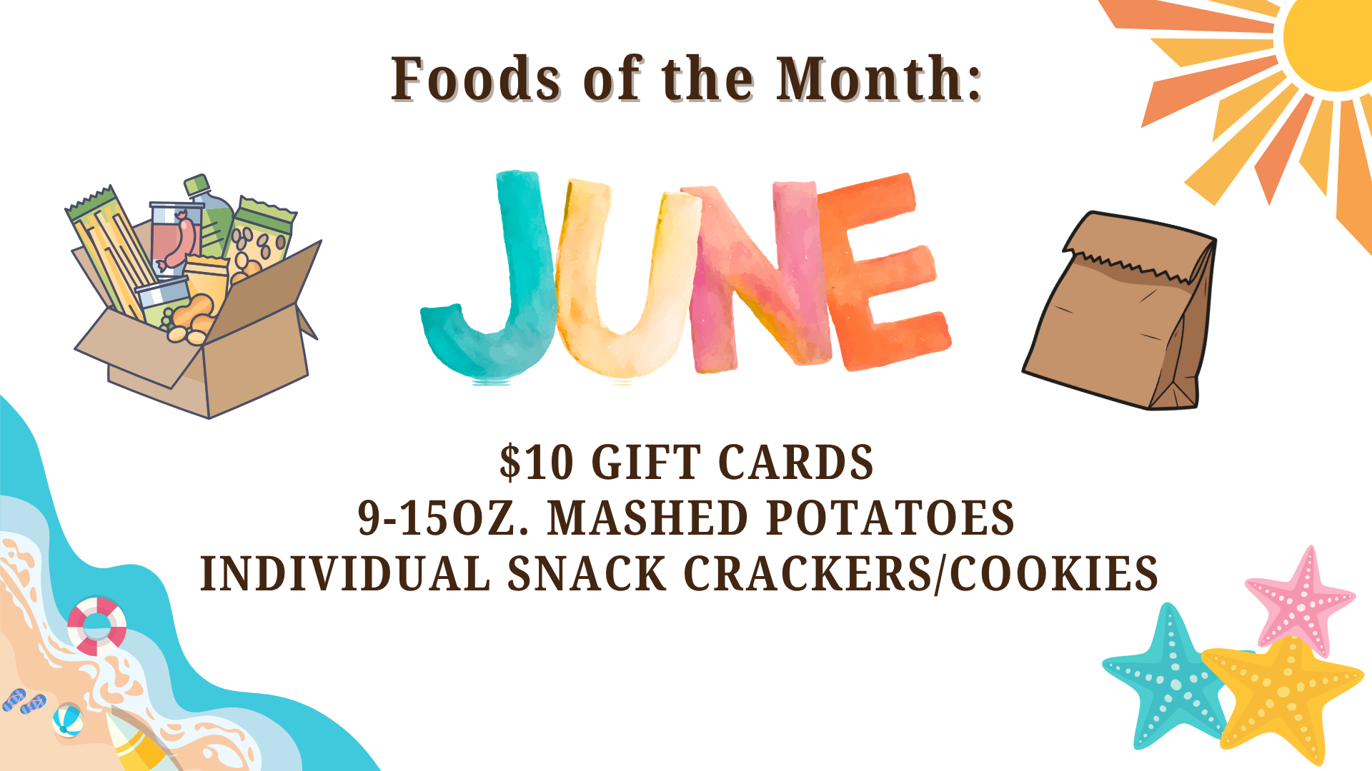  June Food Pantry