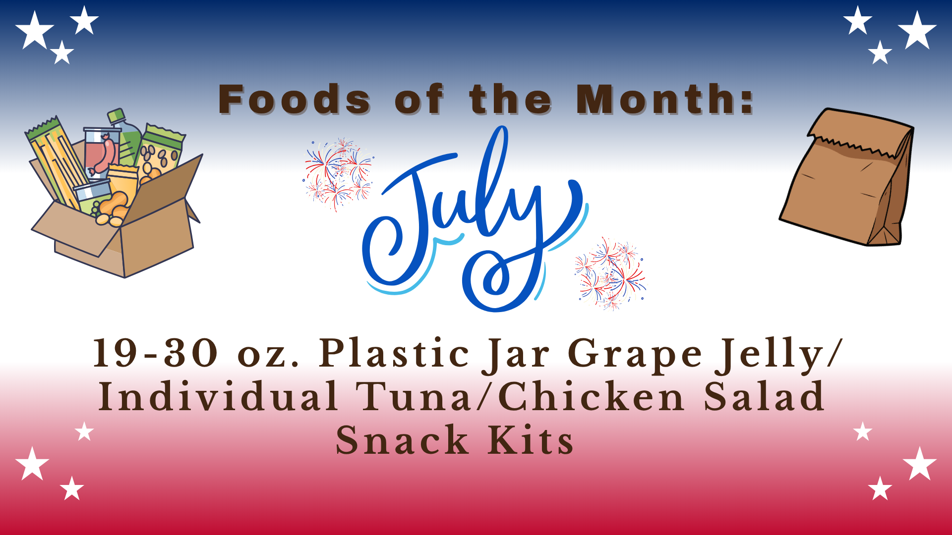  July Food Pantry